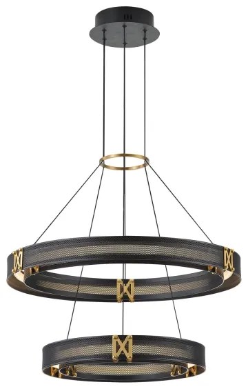 Lustră LED pe cablu LED/62W/230V 3000K 62x120 cm