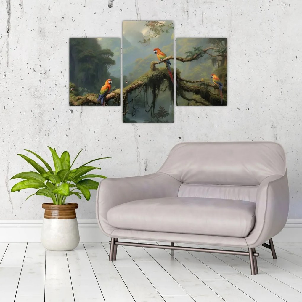 Tablou - Pădure tropicală (90x60 cm)