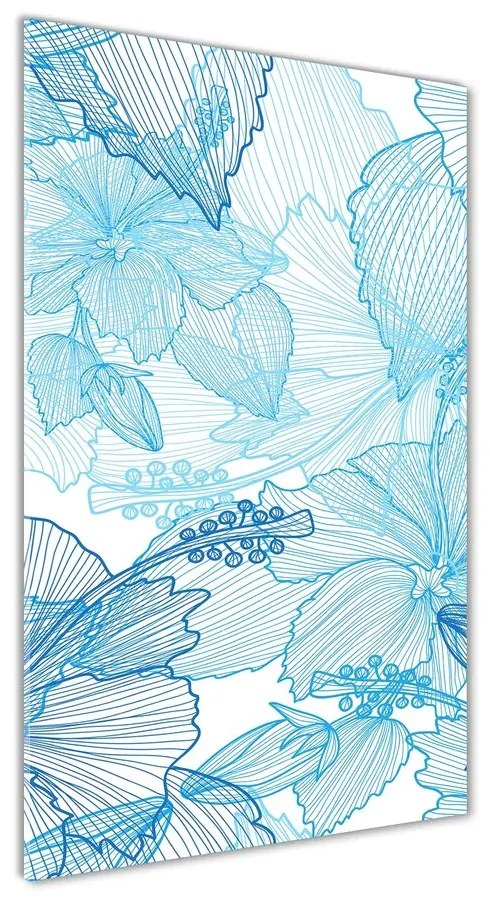 Tablou sticlă Flori Hawaii