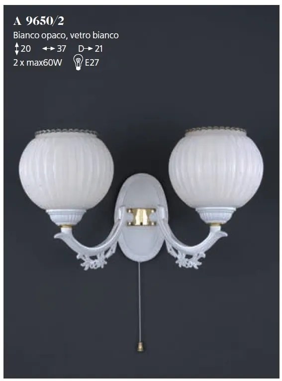 Aplica de perete clasica design italian 9650