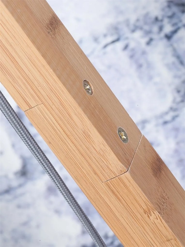 Lampadar eco din bambus cu ratan Zanzibar L nat./55cm, nat