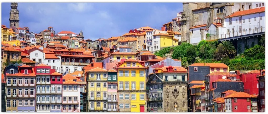 Tablou - Ribeira, Portugalia (120x50 cm)