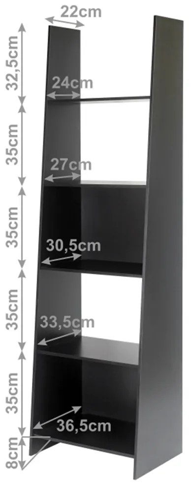 Raft Demaris (negru). 809718
