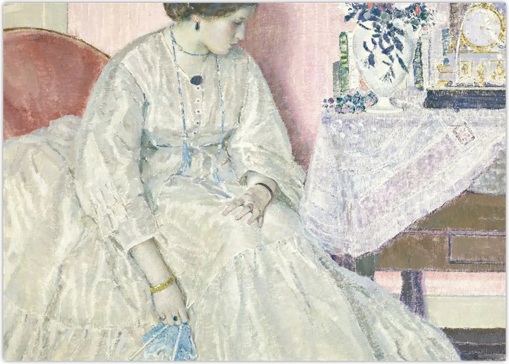 Tablou - Frederick Carl Frieseke, Memories, reproducere (70x50 cm)