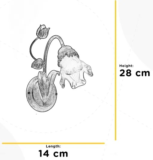 Aplică ONLI ARIANNA 1xE14/6W/230V