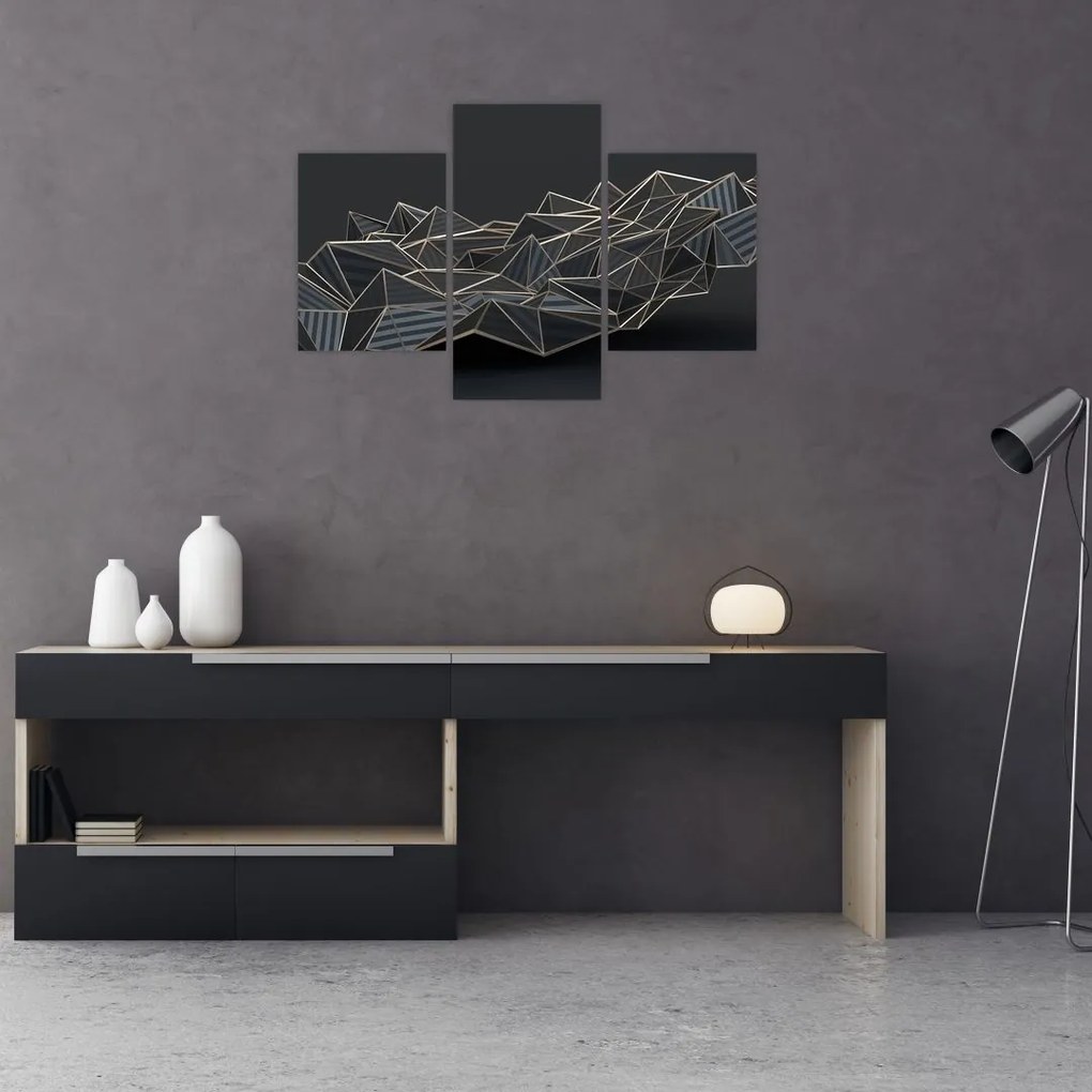 Tablou abstracției (90x60 cm)