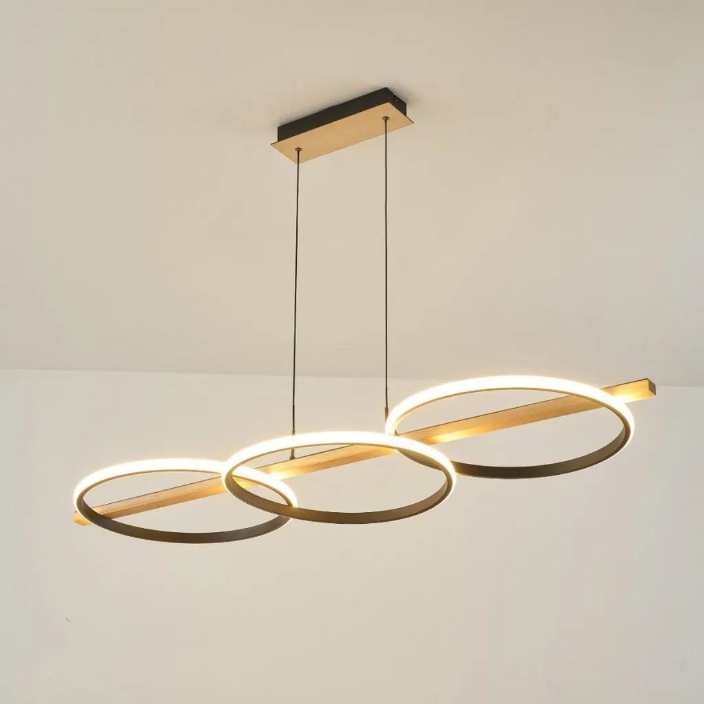 Lustra suspendata LED design modern Almeria