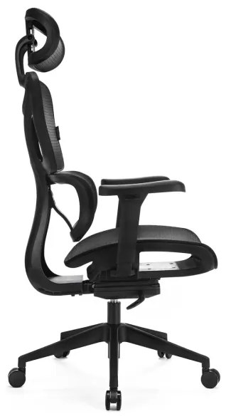Scaun ergonomic de birou LEVANO negru