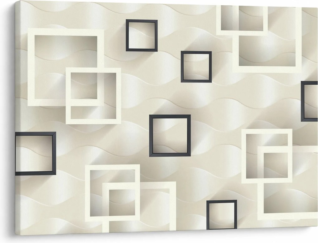 Tablou geometric abstract (70x50 cm)