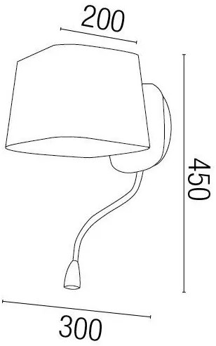 Aplica de perete LED Sweet 29950