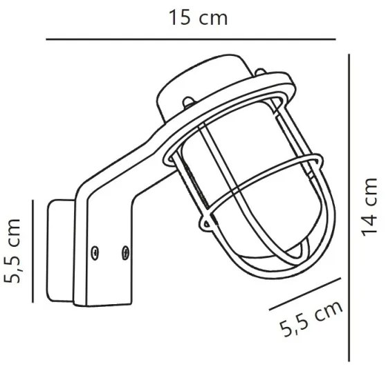Aplică pentru baie Nordlux MARINA 1xG9/40W/230V IP44