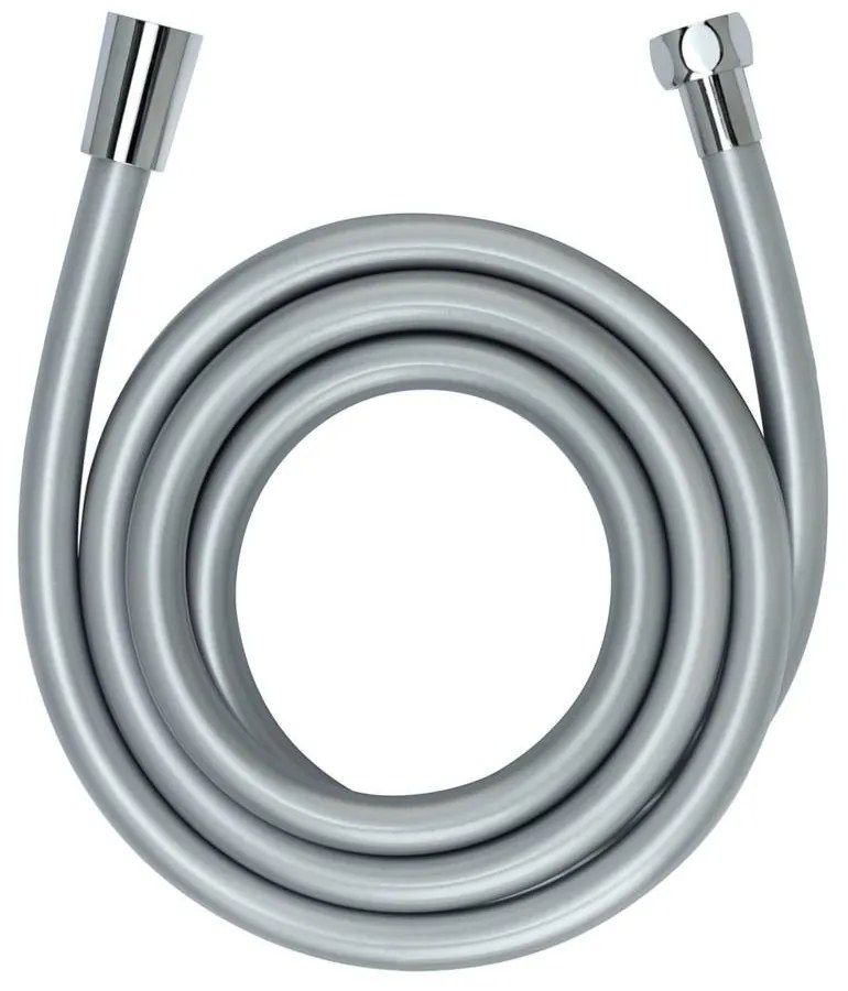 Furtun de duș 175 cm, argintiu, Wenko