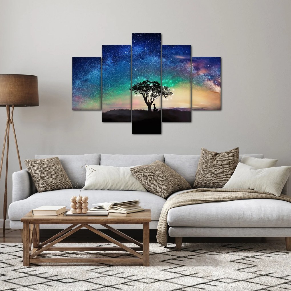 Tablou - Relaxare sub stele (150x105 cm)
