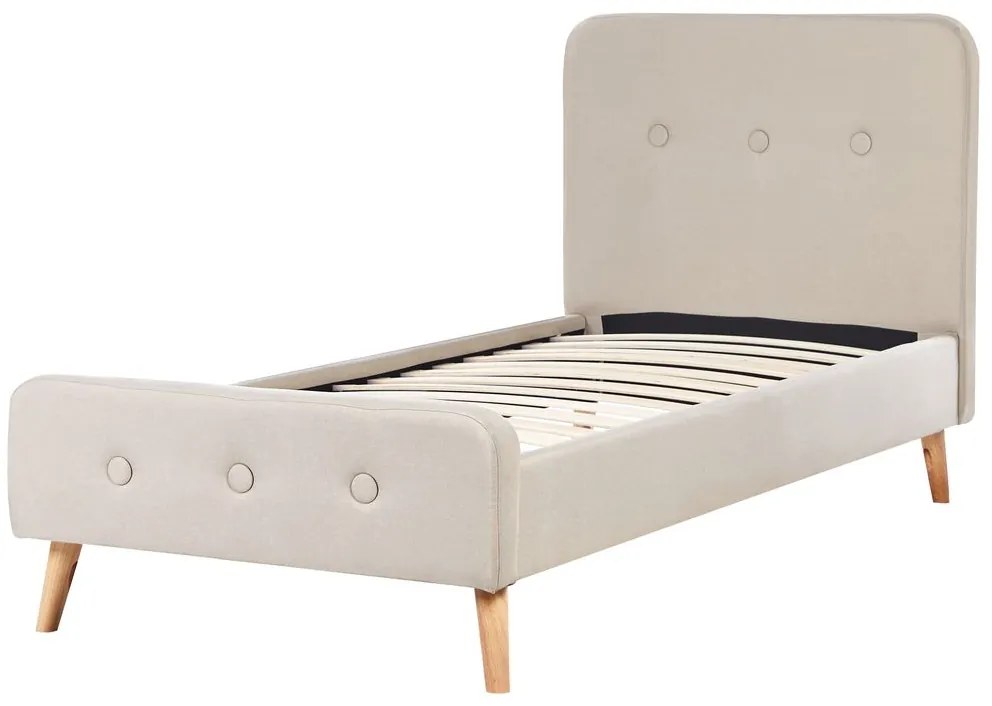Pat pentru copii 90 cm ROME (cu somieră) (bej). 1007452