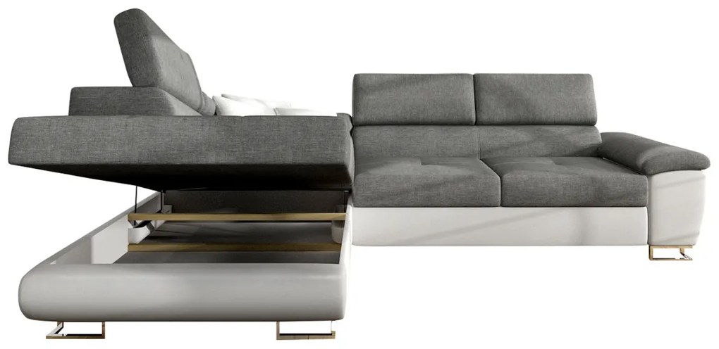 Supermobel Canapea in forma de COTERE, 270x91x202, Uttario Velvet 2979/Uttario Velvet 2979/Senegal 825, dreapta