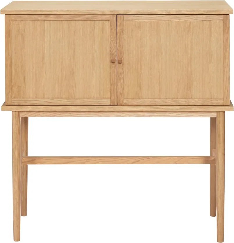 Dulap în culoare naturală cu aspect de lemn de stejar 90x90 cm Dash – Hübsch