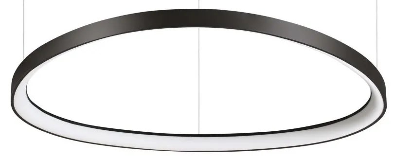Lustra LED suspendata design circular Gemini sp d081 dali/push negru