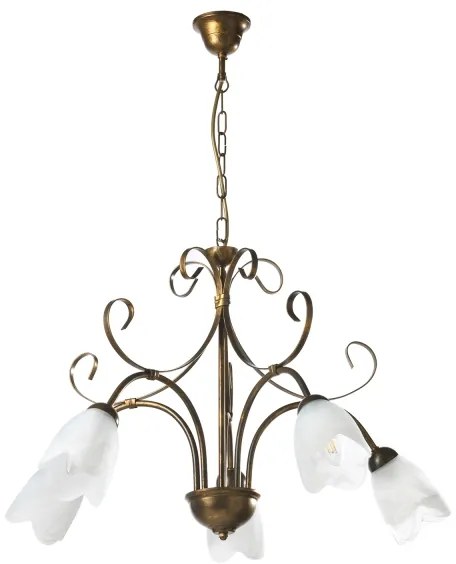 Lustră pe lanț ONLI ODINO 5xE14/6W/230V