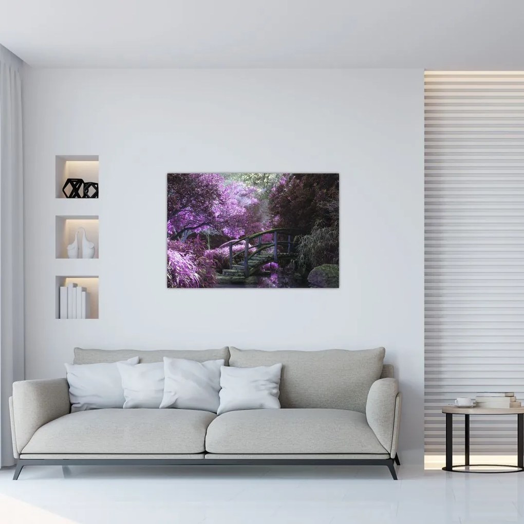 Tablou - Grădină mistică (90x60 cm)