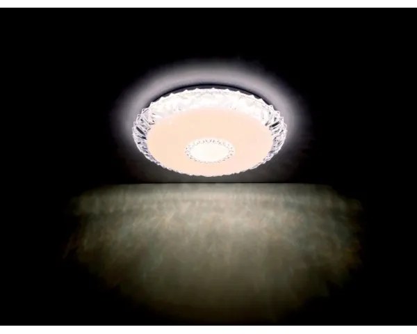 Plafonieră LED dimabilă Globo 48413-40SH EDDIE 40W/230V d. 50 cm Tuya + telecomandă