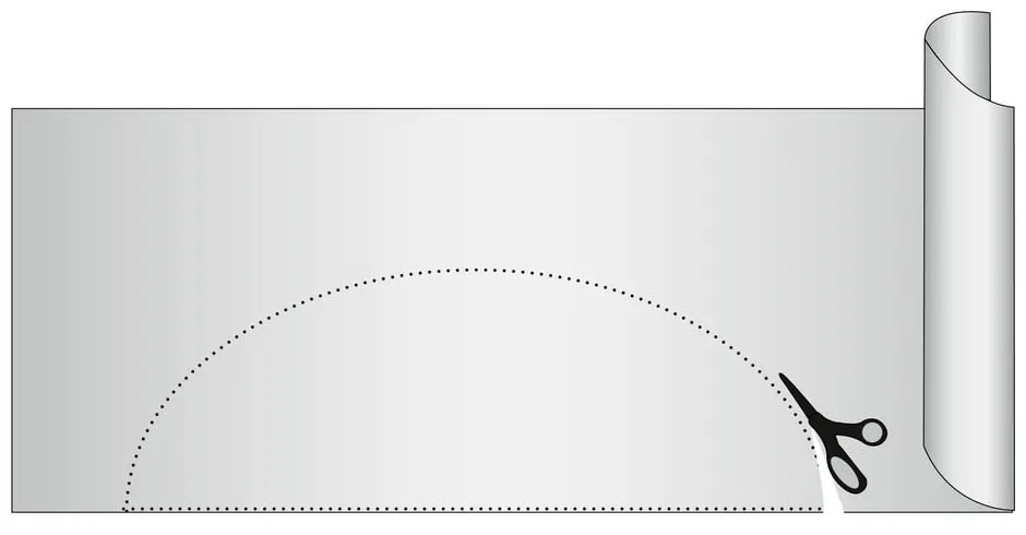 Folie antialunecare pentru sertar Wenko Anti Slip, 150 x 50 cm, negru