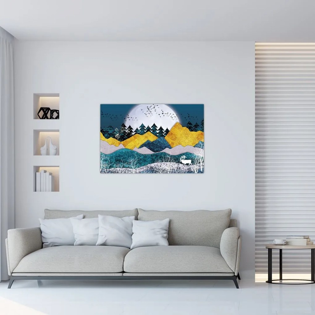 Tablou - Peisaj polar (90x60 cm)