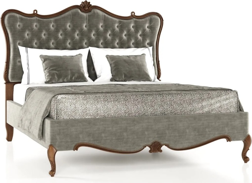 Pat lemn masiv Celisea III 140/160/180/200 x 200 cm - 140x200