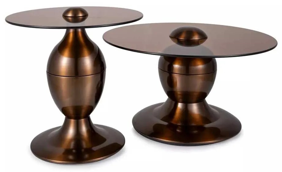Măsuță de cafea Adelans, bronz