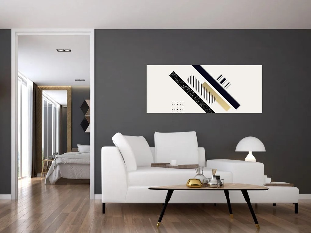 Tablou - Forme geometrice N⁰5 (120x50 cm)
