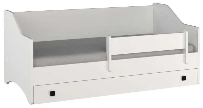 Expedo Pat pentru copii RIDLEY single, 80x160, alb/gri