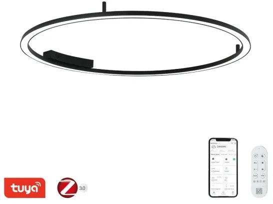 Plafonieră LED dimabilă Immax NEO 07246-120 FINO LED/72W/230V 120cm Tuya + telecomandă
