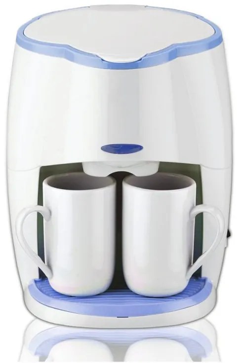 Resigilat: Aparat de cafea cu cadou 2 cesti SAPIR SP 1170 L, 450W, indicator LED, Alb