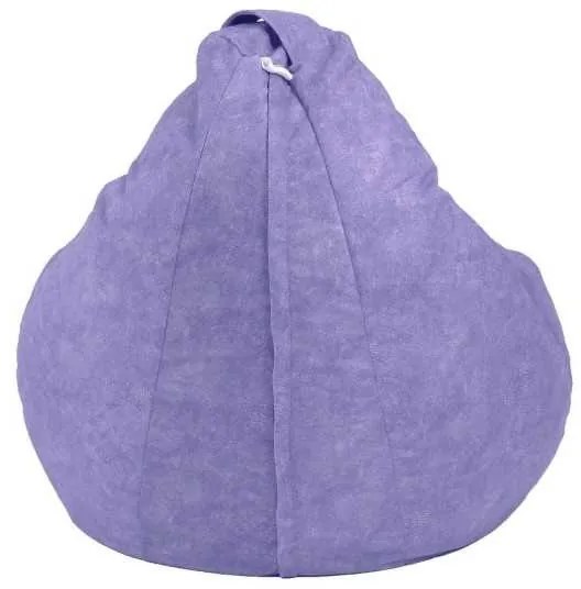 Fotoliu Nirvana Hobbit Pufrelax, Material Textil - Lavanda
