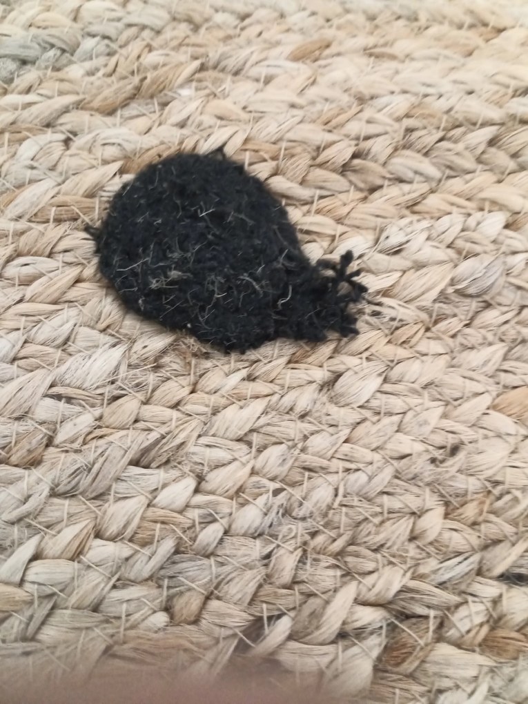 OFERTA Covor din iuta pentru copii CAP DE URS 100 cm clasa II