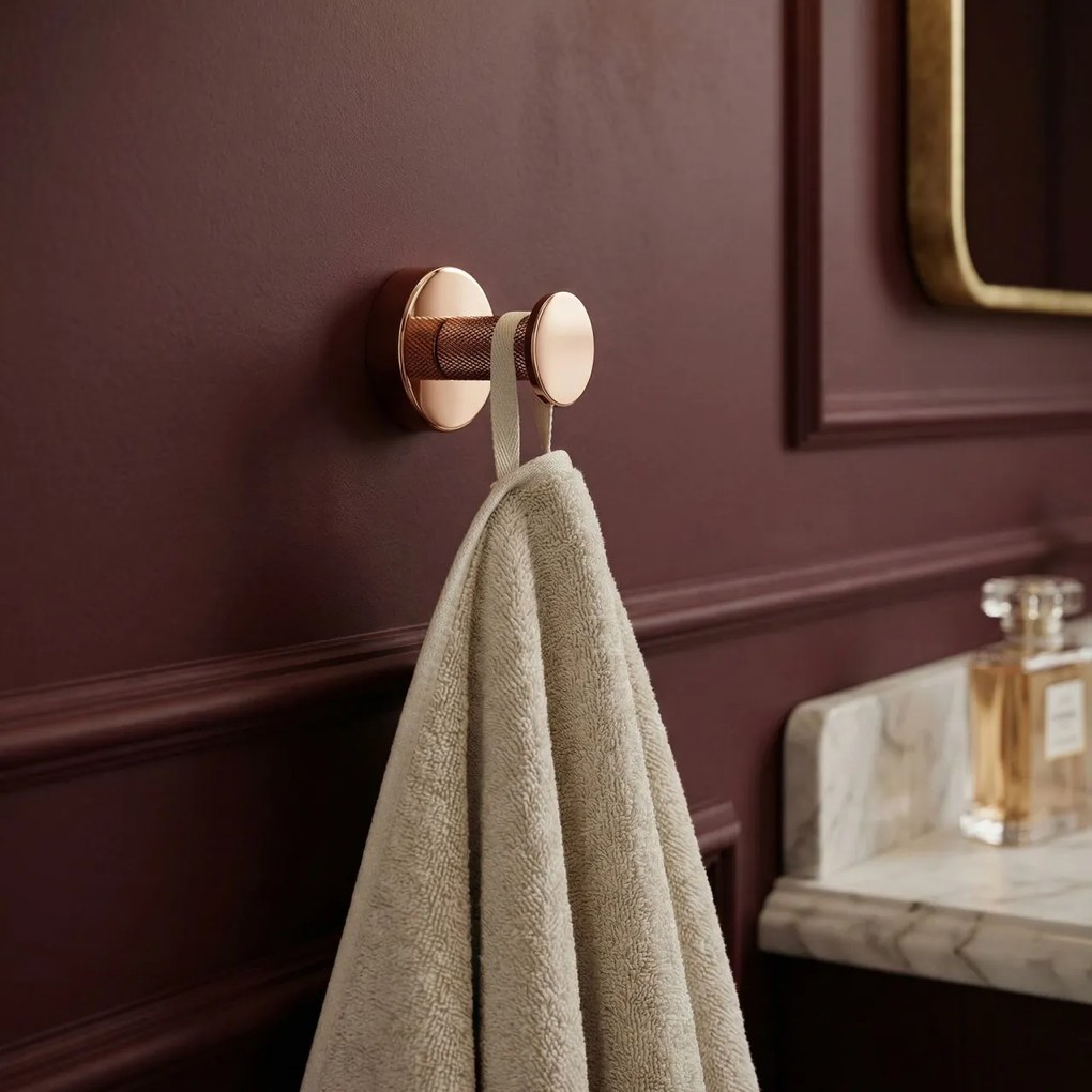 Cuier de baie 6606A Modern Gold