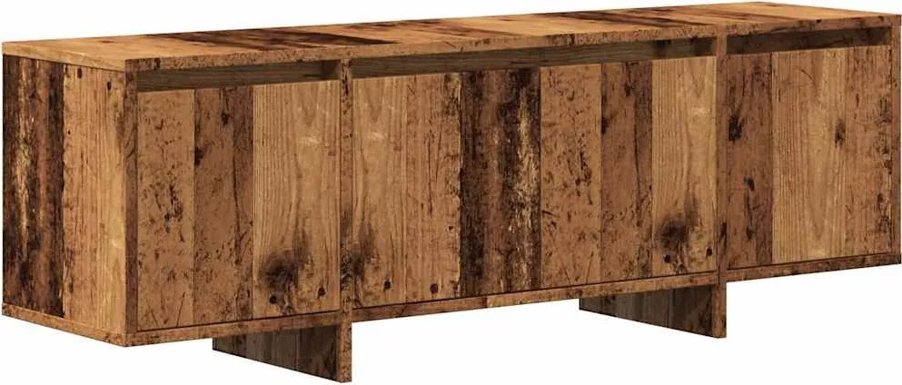 vidaXL Comodă TV, lemn vechi, 120x30x40,5 cm, lemn prelucrat