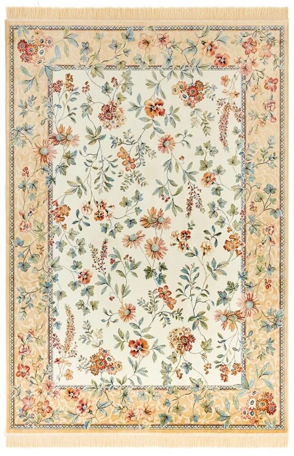 Covor bej din viscoză 160x230 cm Oriental – Nouristan