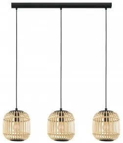 Suspensie rustic 3 becuri E27 Bordesley 43217 Eglo