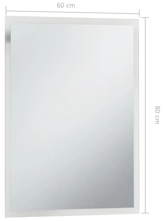 Oglinda cu LED de perete de baie, 60 x 80 cm 1, 60 x 80 cm