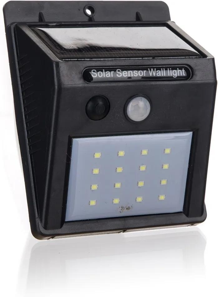 Lampă solară Happy Green Sensor 16 LED, 12,5 cm