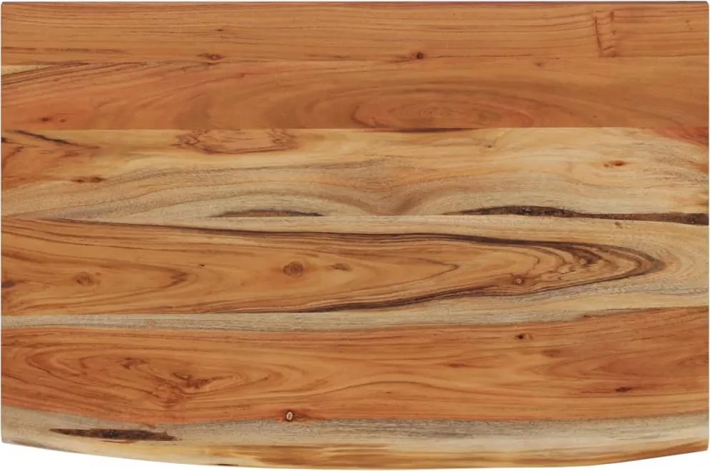 vidaXL Raft perete 60x40x3,8 cm dreptunghiular lemn acacia margine vie