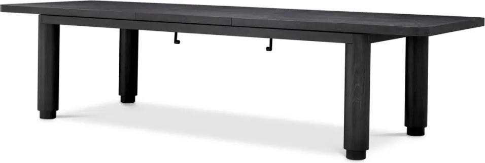 Masa extensibila LUX Gri Carbune Atelier S, 240-310cm