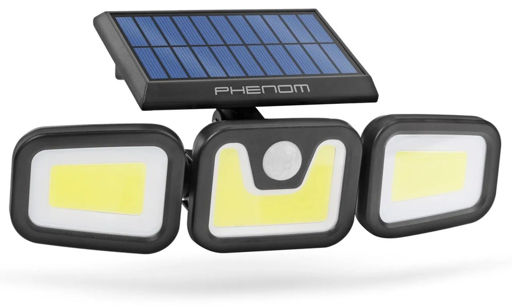 Reflector solar rotativ cu senzor de miscare - 3 LED-uri COB