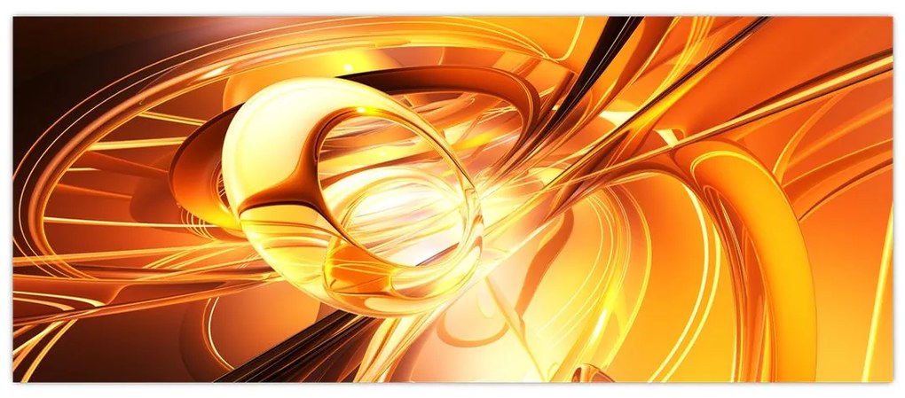 Tablou cu abstracție (120x50 cm)