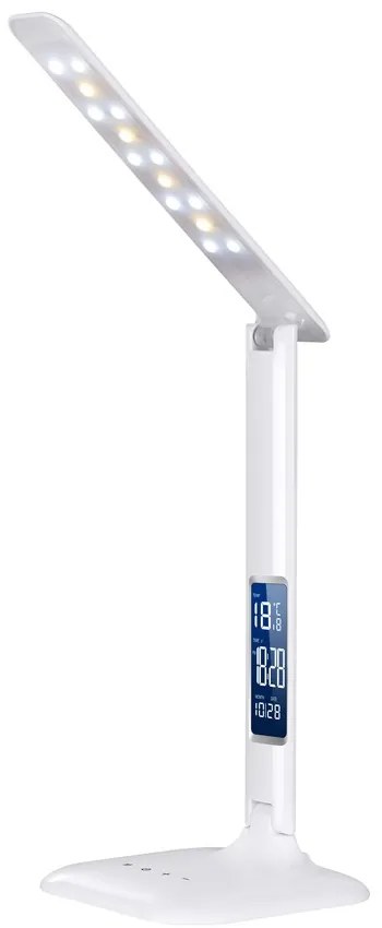 Lampa de masa LED cu afisaj de 6W, alb