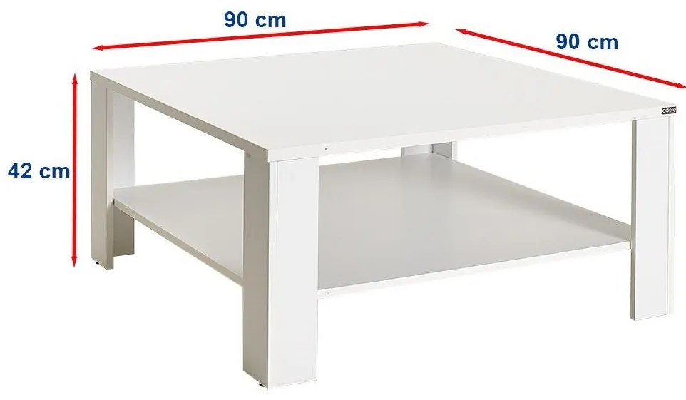 Măsuță de cafea Salome 3 (alb) . 1109370
