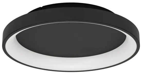 Plafonieră LED dimabilă Eglo 901251 LORETELLO LED/12W/230V negru + telecomandă
