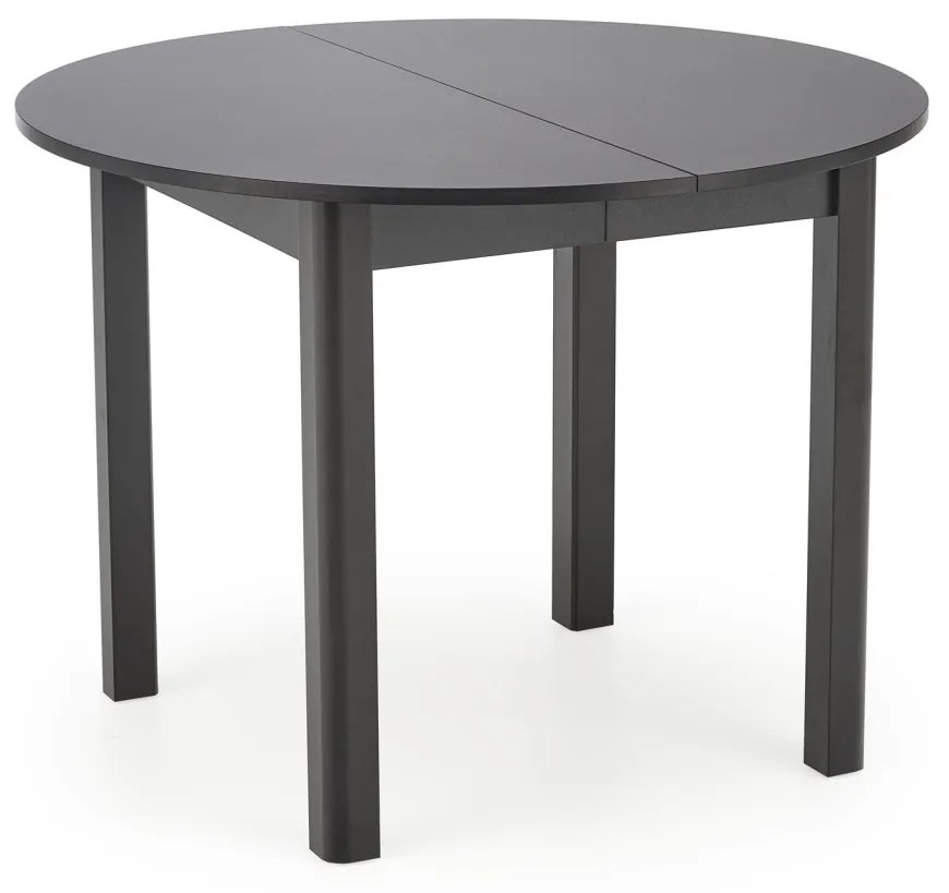 Masa extensibilă Ringo negru/negru - L102-142xl102xh76 cm