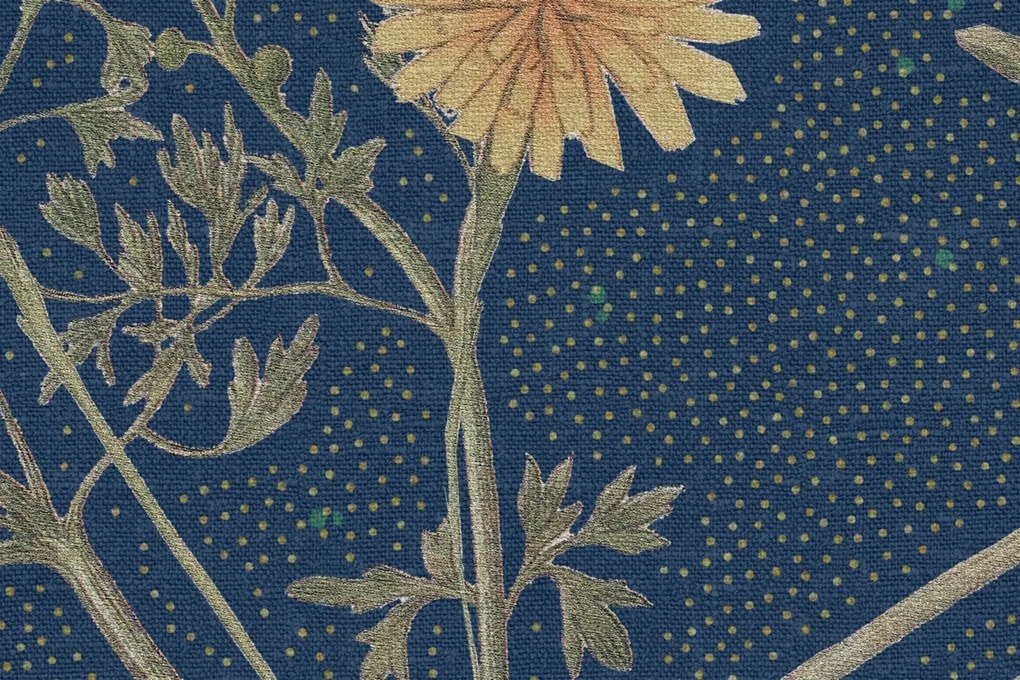 Fototapet, Storm Flowers, Ocean Blue, Rebel Walls