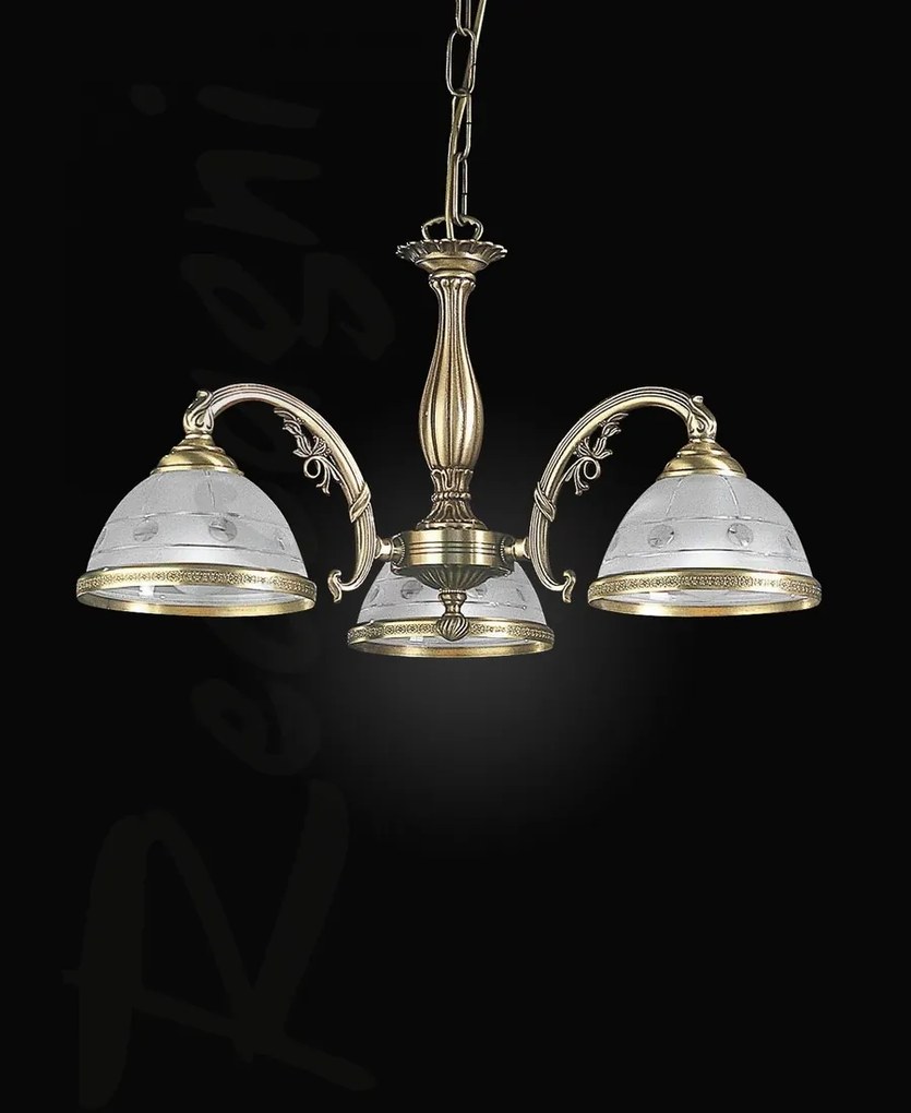 Candelabru cu 3 brate design italian realizat manual 3830